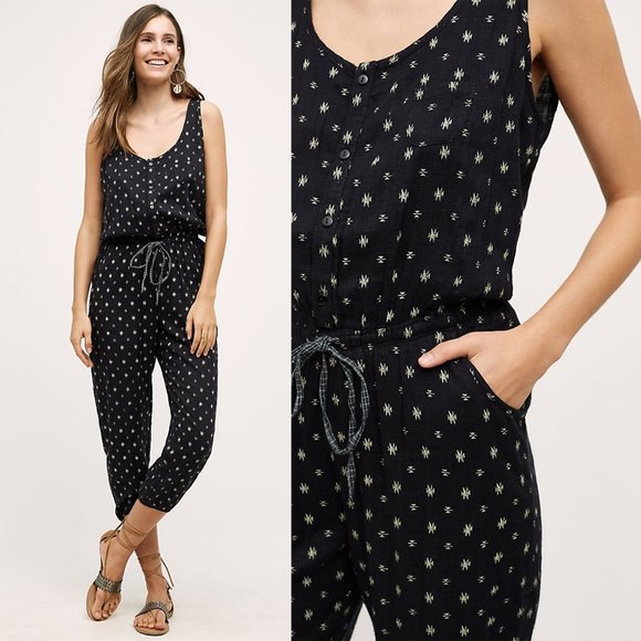 Anthropologie Pants - NWT dRA 'Brisa' Patterned Jumpsuit XS